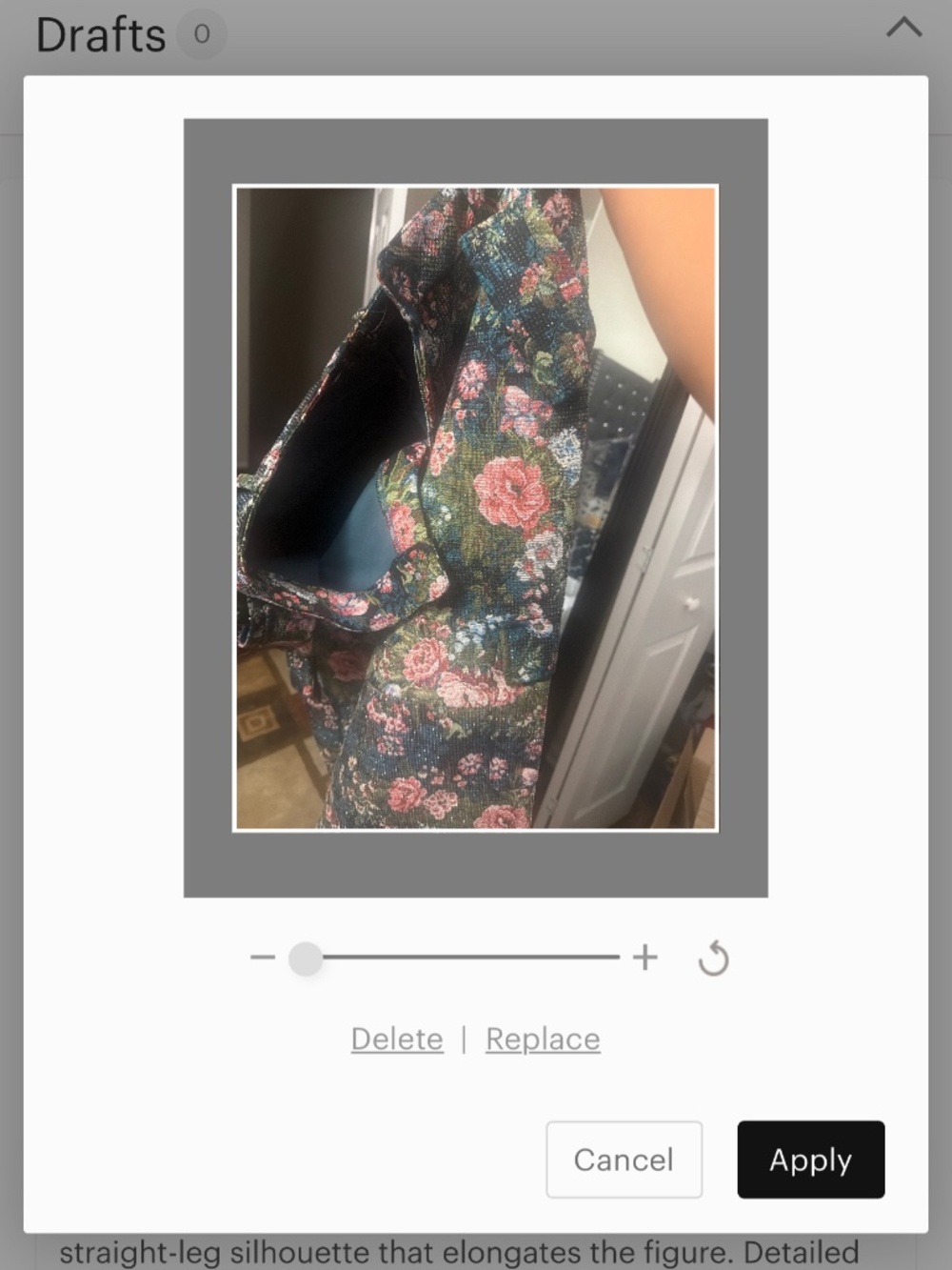 AKIRA I WANT YOU FLORAL RHINESTONE TROUSER Size XLXL